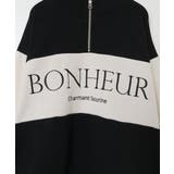 [130]ハーフジップ配色ロゴスウェット | a.v.v【KIDS】 | 詳細画像22 