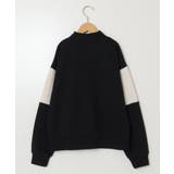 [140-150]ハーフジップ配色ロゴスウェット | a.v.v【KIDS】 | 詳細画像20 