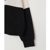 [140-150]ハーフジップ配色ロゴスウェット | a.v.v【KIDS】 | 詳細画像24 