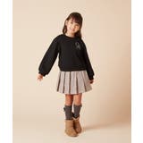 [140-150]ワンポイントロゴ刺繍トレーナー | a.v.v【KIDS】 | 詳細画像11 