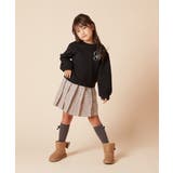 [140-150]ワンポイントロゴ刺繍トレーナー | a.v.v【KIDS】 | 詳細画像12 
