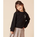 [140-150]ワンポイントロゴ刺繍トレーナー | a.v.v【KIDS】 | 詳細画像8 