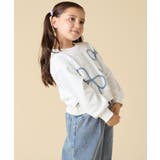 [120 160]【立体リボンがカワイイ 通学にもオススメ】リボンテープ裏毛トレ… | a.v.v【KIDS】 | 詳細画像11 