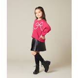 [120 160]【立体リボンがカワイイ 通学にもオススメ】リボンテープ裏毛トレ… | a.v.v【KIDS】 | 詳細画像29 