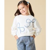 [120 160]【立体リボンがカワイイ 通学にもオススメ】リボンテープ裏毛トレ… | a.v.v【KIDS】 | 詳細画像7 