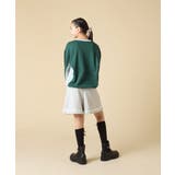 [130-160]【切り替えバイカラー/スポーティ】配色切り替えロゴトレーナー | a.v.v【KIDS】 | 詳細画像10 