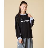 [130-160]【切り替えバイカラー/スポーティ】配色切り替えロゴトレーナー | a.v.v【KIDS】 | 詳細画像13 