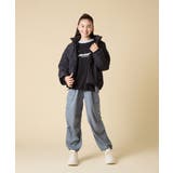 [130-160]【切り替えバイカラー/スポーティ】配色切り替えロゴトレーナー | a.v.v【KIDS】 | 詳細画像21 