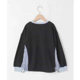 [130-160]【切り替えバイカラー/スポーティ】配色切り替えロゴトレーナー | a.v.v【KIDS】 | 詳細画像26 