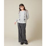 [120 160]【通学にもオススメ ケーブルニット×裏毛 | a.v.v【KIDS】 | 詳細画像20 