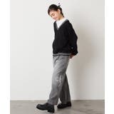 [120-160]配色ラインケーブルニットドッキングトレーナー | a.v.v【KIDS】 | 詳細画像20 