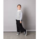 [120-160]配色ラインケーブルニットドッキングトレーナー | a.v.v【KIDS】 | 詳細画像9 