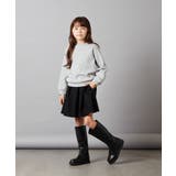 [100-130]スパンコール＆ロゴアソートトレーナー | a.v.v【KIDS】 | 詳細画像2 