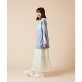 [130]オーバーシルエット配色ロゴスウェット | a.v.v【KIDS】 | 詳細画像10 