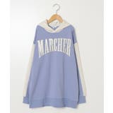 [130]オーバーシルエット配色ロゴスウェット | a.v.v【KIDS】 | 詳細画像23 