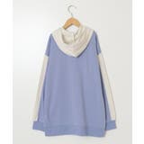 [130]オーバーシルエット配色ロゴスウェット | a.v.v【KIDS】 | 詳細画像24 