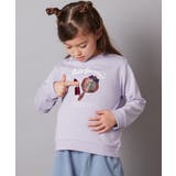 ラベンダー | [100-130]アソートモチーフと裏毛トレーナー | a.v.v【KIDS】