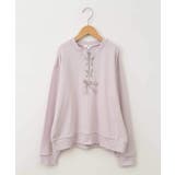 [100-130]フロントレースアップスウェット | a.v.v【KIDS】 | 詳細画像2 