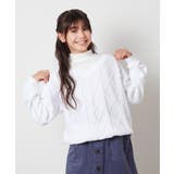 [100-130]ケーブルニットドッキングトレーナー | a.v.v【KIDS】 | 詳細画像11 