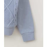 [140-150]ケーブルニットドッキングトレーナー | a.v.v【KIDS】 | 詳細画像24 