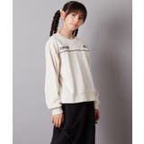 アイボリー | [160]ラインスウェット | a.v.v【KIDS】