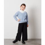 [160]ケーブルニットドッキングトレーナー | a.v.v【KIDS】 | 詳細画像22 