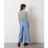 [120-130]サスペンダー付きワイドパンツ | a.v.v【KIDS】 | 詳細画像34 