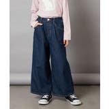 [120-130]デニムワイドパンツ | a.v.v【KIDS】 | 詳細画像1 