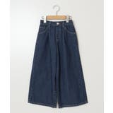 [120-130]デニムワイドパンツ | a.v.v【KIDS】 | 詳細画像10 