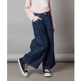 [120-130]デニムワイドパンツ | a.v.v【KIDS】 | 詳細画像2 