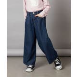 [120-130]デニムワイドパンツ | a.v.v【KIDS】 | 詳細画像3 