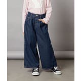 [120-130]デニムワイドパンツ | a.v.v【KIDS】 | 詳細画像4 