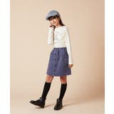 [100-130]フロントボタンデザインラップパンツ | a.v.v【KIDS】 | 詳細画像15 