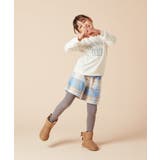 [100-160]シャギーチェックショートパンツ | a.v.v【KIDS】 | 詳細画像24 