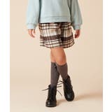 [100-160]シャギーチェックショートパンツ | a.v.v【KIDS】 | 詳細画像33 