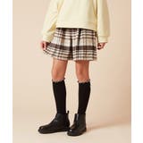 [100-160]シャギーチェックショートパンツ | a.v.v【KIDS】 | 詳細画像4 