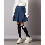 [140-150]ベルト付きプリーツスカパン | a.v.v【KIDS】 | 詳細画像3 