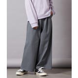 [160]サスペンダー付きワイドパンツ | a.v.v【KIDS】 | 詳細画像43 