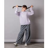 [160]サスペンダー付きワイドパンツ | a.v.v【KIDS】 | 詳細画像48 