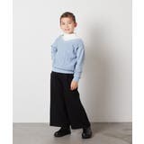 [160]サスペンダー付きワイドパンツ | a.v.v【KIDS】 | 詳細画像63 