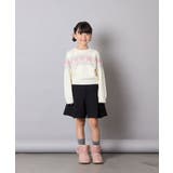 [120-160]ふくれジャガードキュロット | a.v.v【KIDS】 | 詳細画像12 