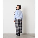 サス付きチェックワイドパンツ | a.v.v【KIDS】 | 詳細画像12 