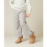 サス付きチェックワイドパンツ | a.v.v【KIDS】 | 詳細画像18 