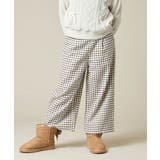 サス付きチェックワイドパンツ | a.v.v【KIDS】 | 詳細画像19 