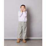 サス付きチェックワイドパンツ | a.v.v【KIDS】 | 詳細画像31 