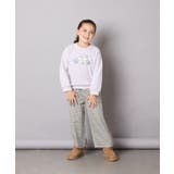 サス付きチェックワイドパンツ | a.v.v【KIDS】 | 詳細画像33 