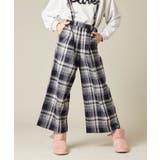 サス付きチェックワイドパンツ | a.v.v【KIDS】 | 詳細画像45 