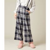 サス付きチェックワイドパンツ | a.v.v【KIDS】 | 詳細画像47 