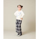 サス付きチェックワイドパンツ | a.v.v【KIDS】 | 詳細画像49 