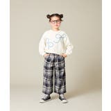 サス付きチェックワイドパンツ | a.v.v【KIDS】 | 詳細画像51 